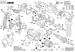 Bosch 3 601 A9C 560 GSB 21-2 RE Percussion Drill 110 V / GB Spare Parts GSB21-2RE